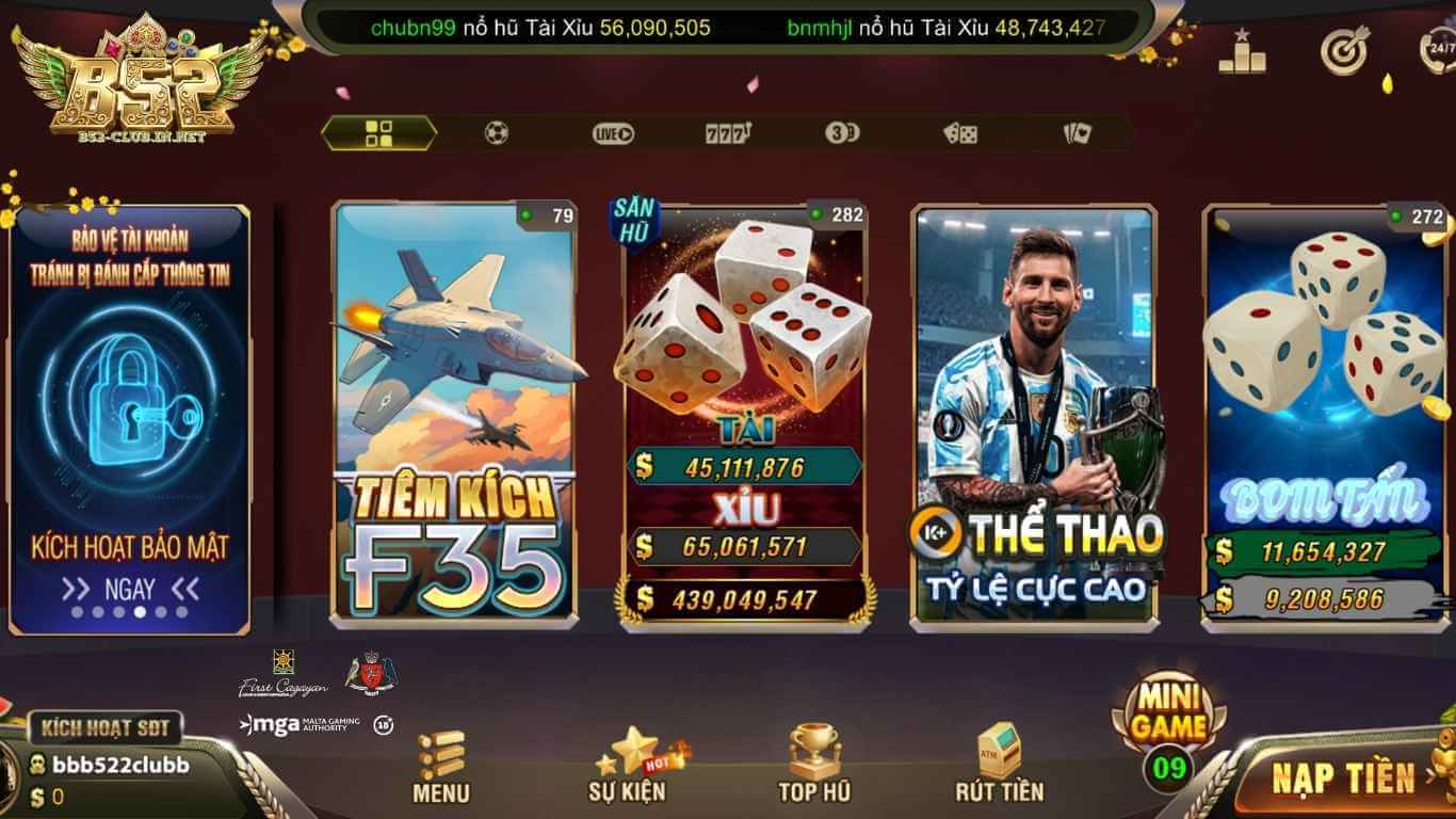 Lý do nên trải nghiệm B52 CLUB uy tín chính thức