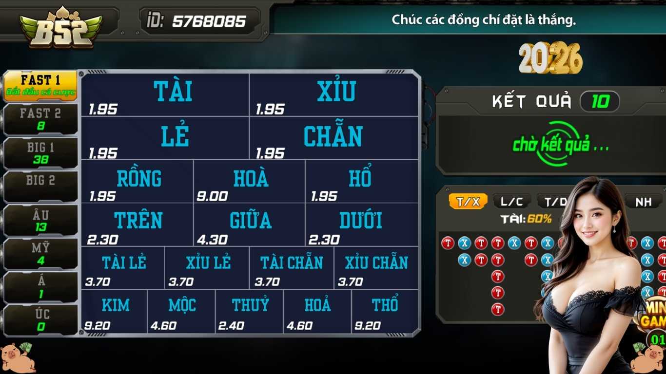 Kinh nghiệm tham gia xổ số Keno B52 CLUB hiệu quả