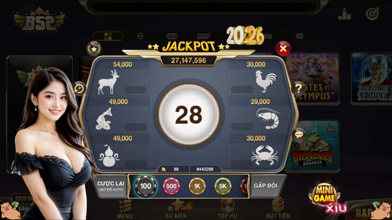 Các trò chơi mini game B52 CLUB phổ biến